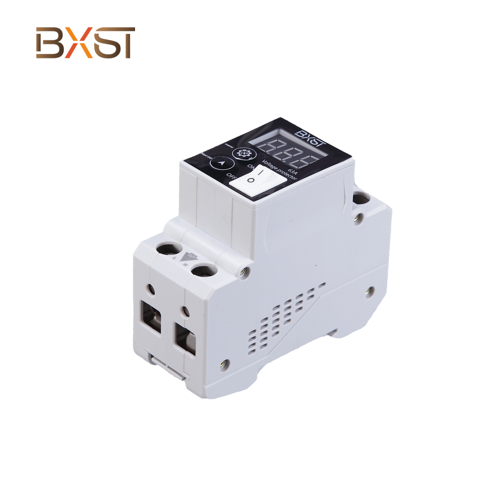 BXST DIN Rail 220V Protecteur de tension monophasé V132