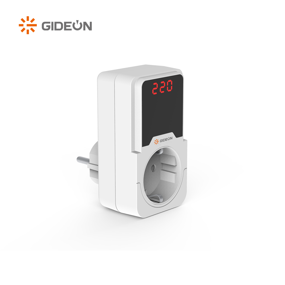 GD-V099 PLIGNE ALLEMAND PROTÉRATEUR 230V Tension Protecteur de surtension automatique sur tension et protecteur sous tension pour usage domestique