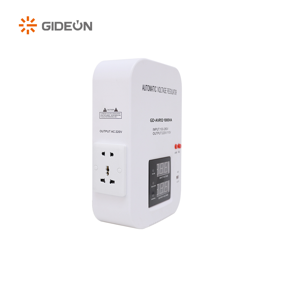 GD-AVR12 500VA-5000VA MONNEMENT MUR AC ATTABLES STABILISATEURS DE TENSAGE AUTOMATIQUE POUR LA MAISON