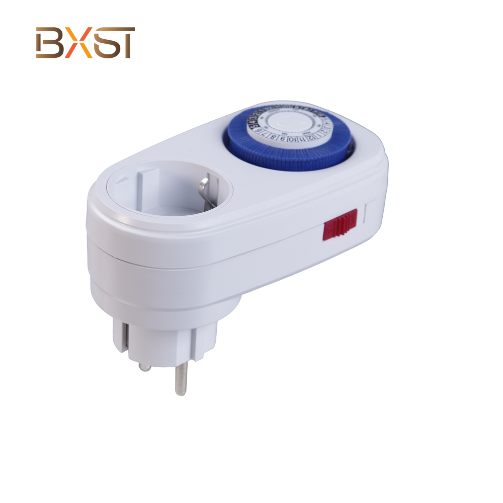 BXST interrupteur de minuterie programmable de sécurité 230V de haute qualité T056-G （Bleu）