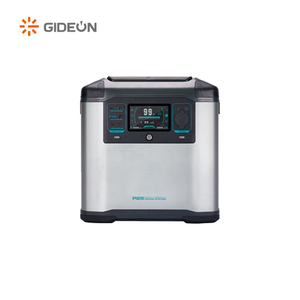 GD-SS025 Alimentation d'alimentation de stockage d'urgence 2000W / 2200W centrale portable avec des lumières LED pour les voyages de camping 