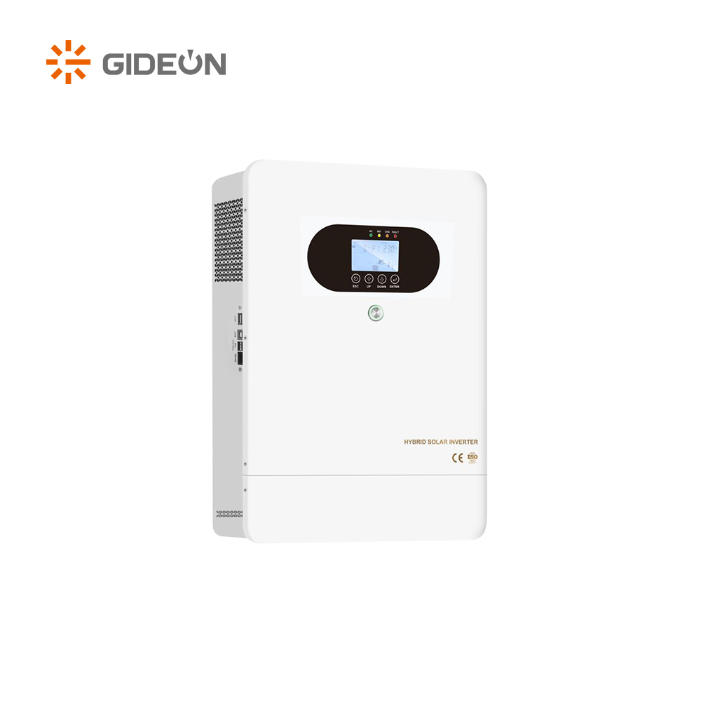 GD-IT024 5KW onduleur solaire hybride sur la grille avec affichage LCD pour le bureau à domicile