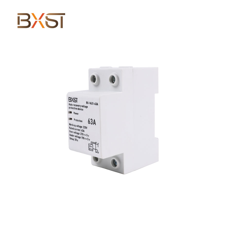 BXST DIN RAIL 230V HOME Protecteur de tension triphasée V631-63A