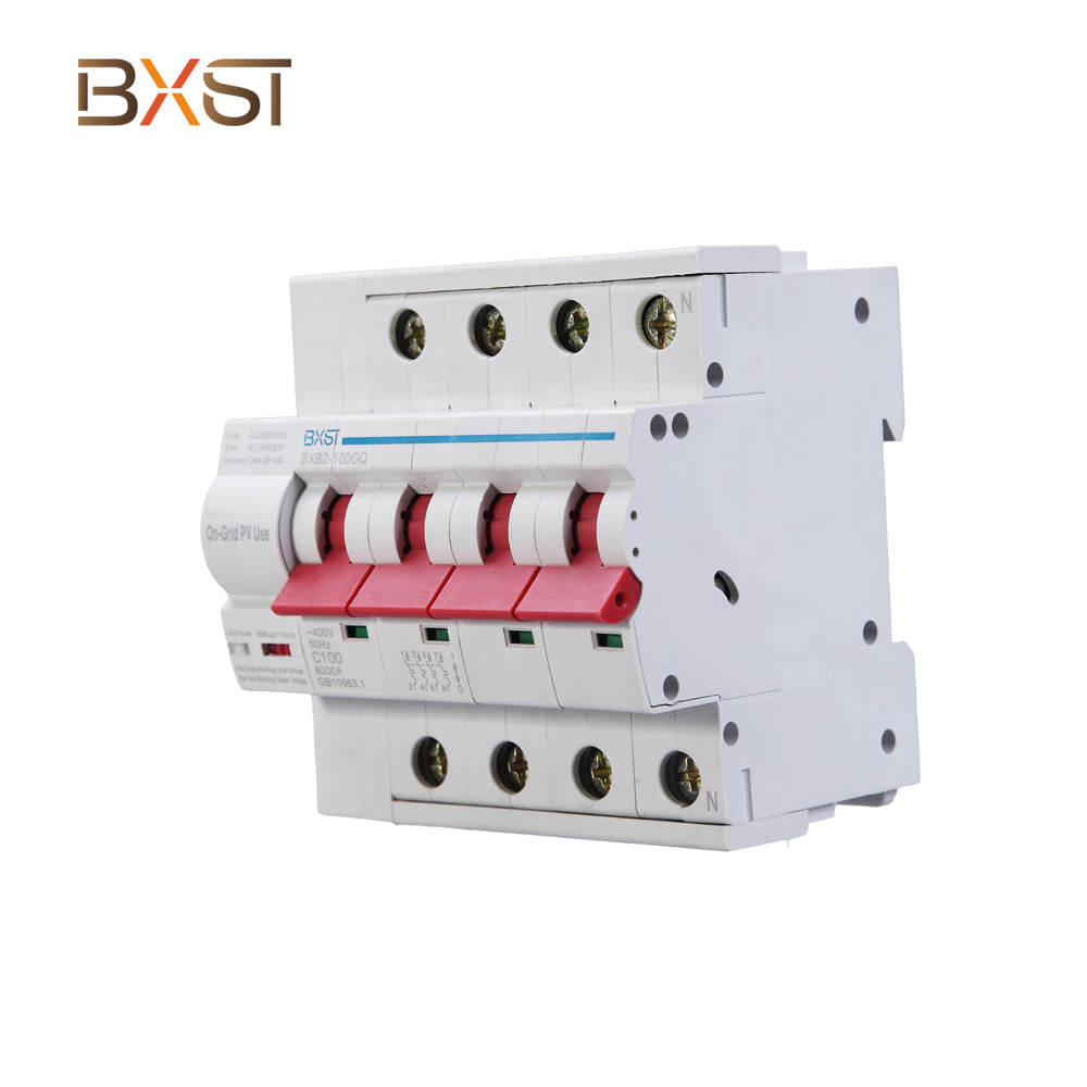 BXST DIN Rail sur et sous la tension de câblage Protecteur V006-100-3