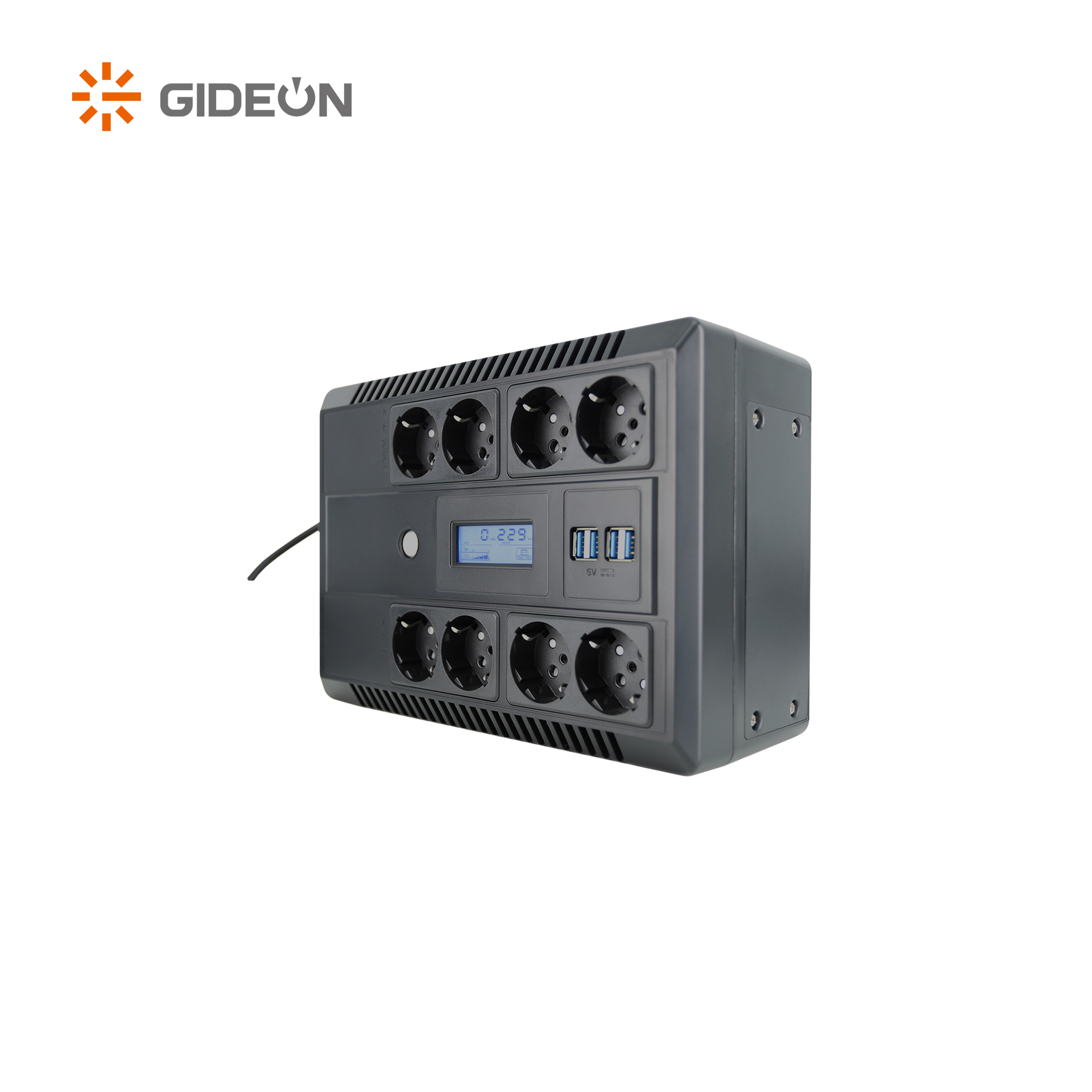GD-UP01-G 450VA-1000VA AC UPS avec écran LCD 