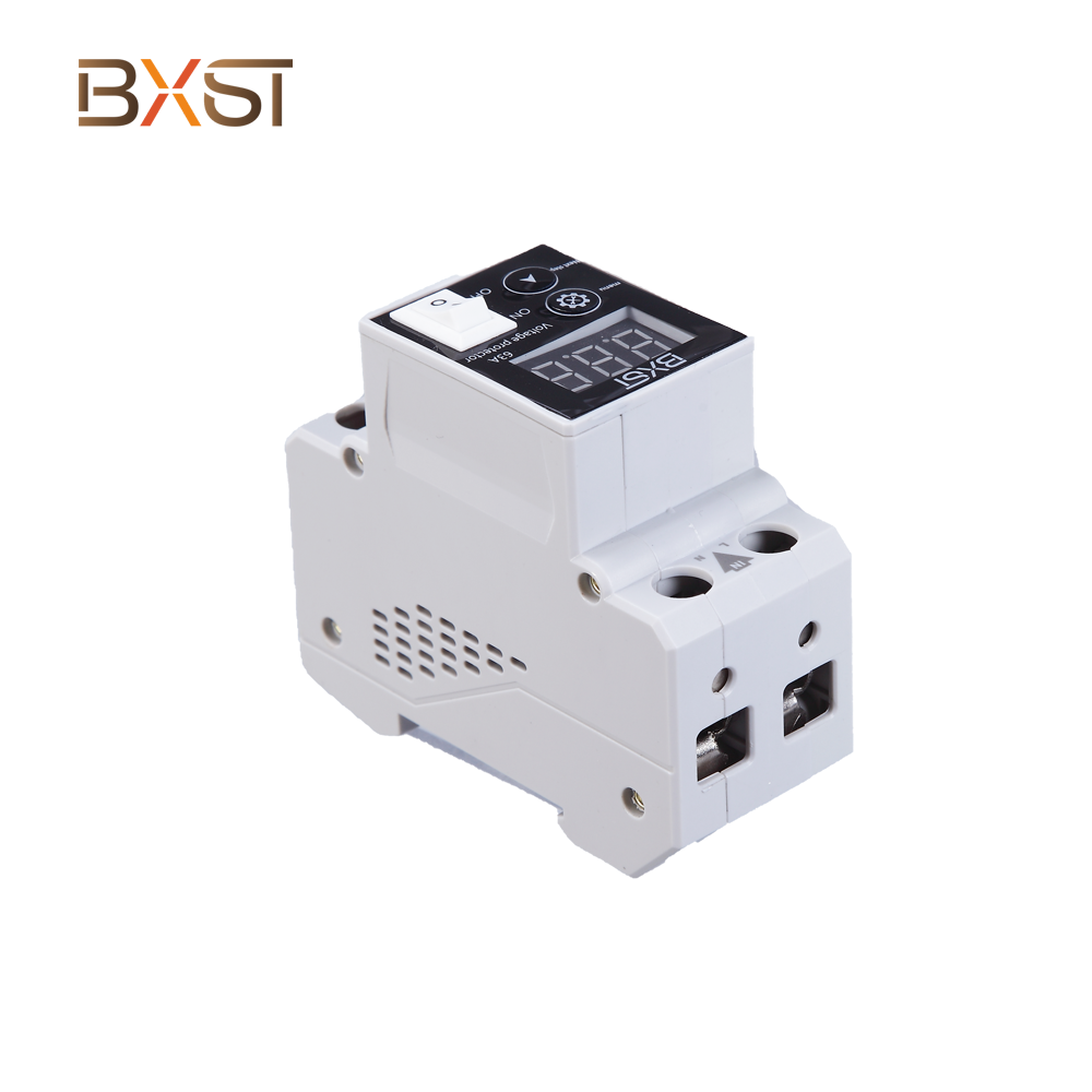 BXST DIN Rail 220V Protecteur de tension monophasé V132