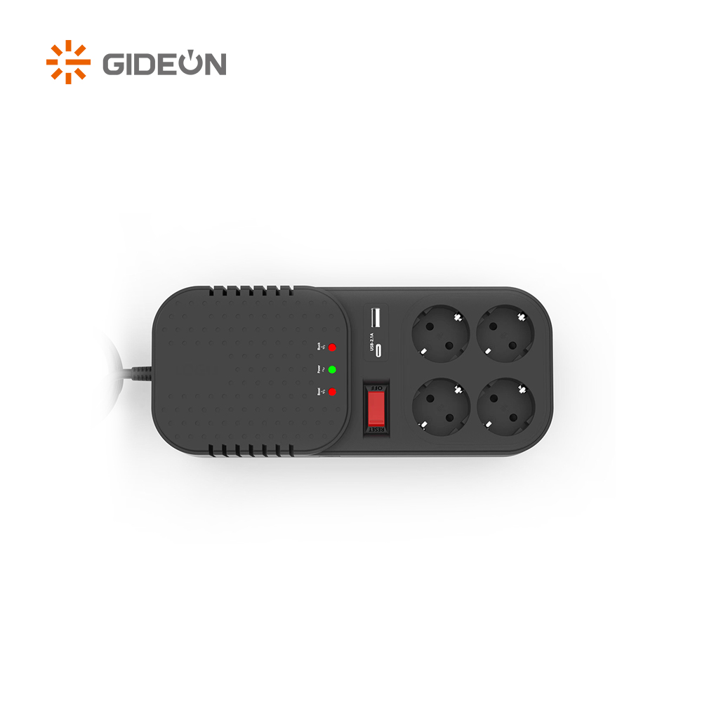 GD-AR-AR-G4R-2000VA / 1200W POINTÉ DE TENSION DE TENSION MÉTALIQUE ALLEMAND