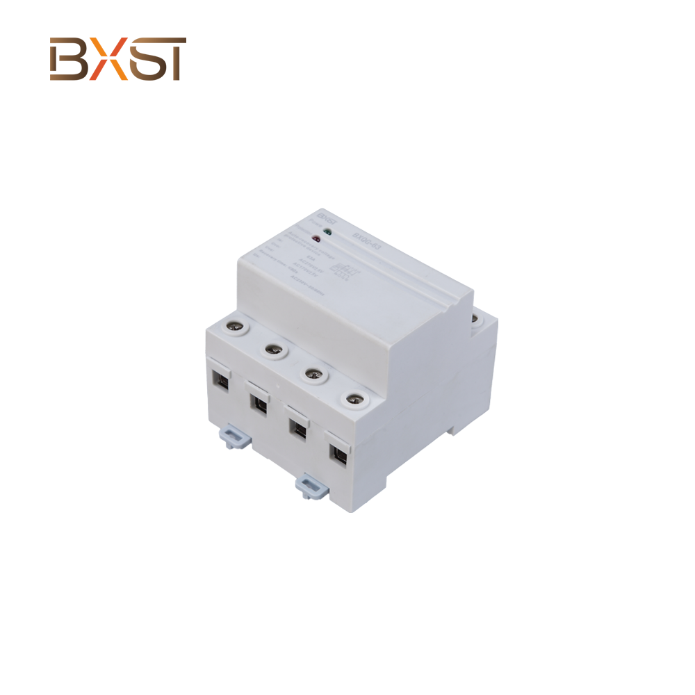 BXST DIN RAIL 230V 63A Protecteur de tension triphasée V002