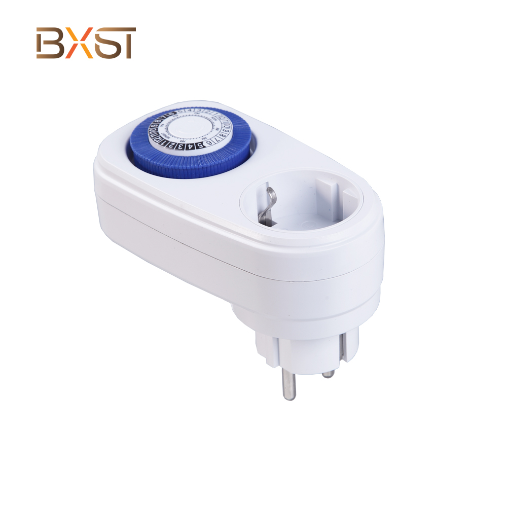 BXST interrupteur de minuterie programmable de sécurité 230V de haute qualité T056-G （Bleu）