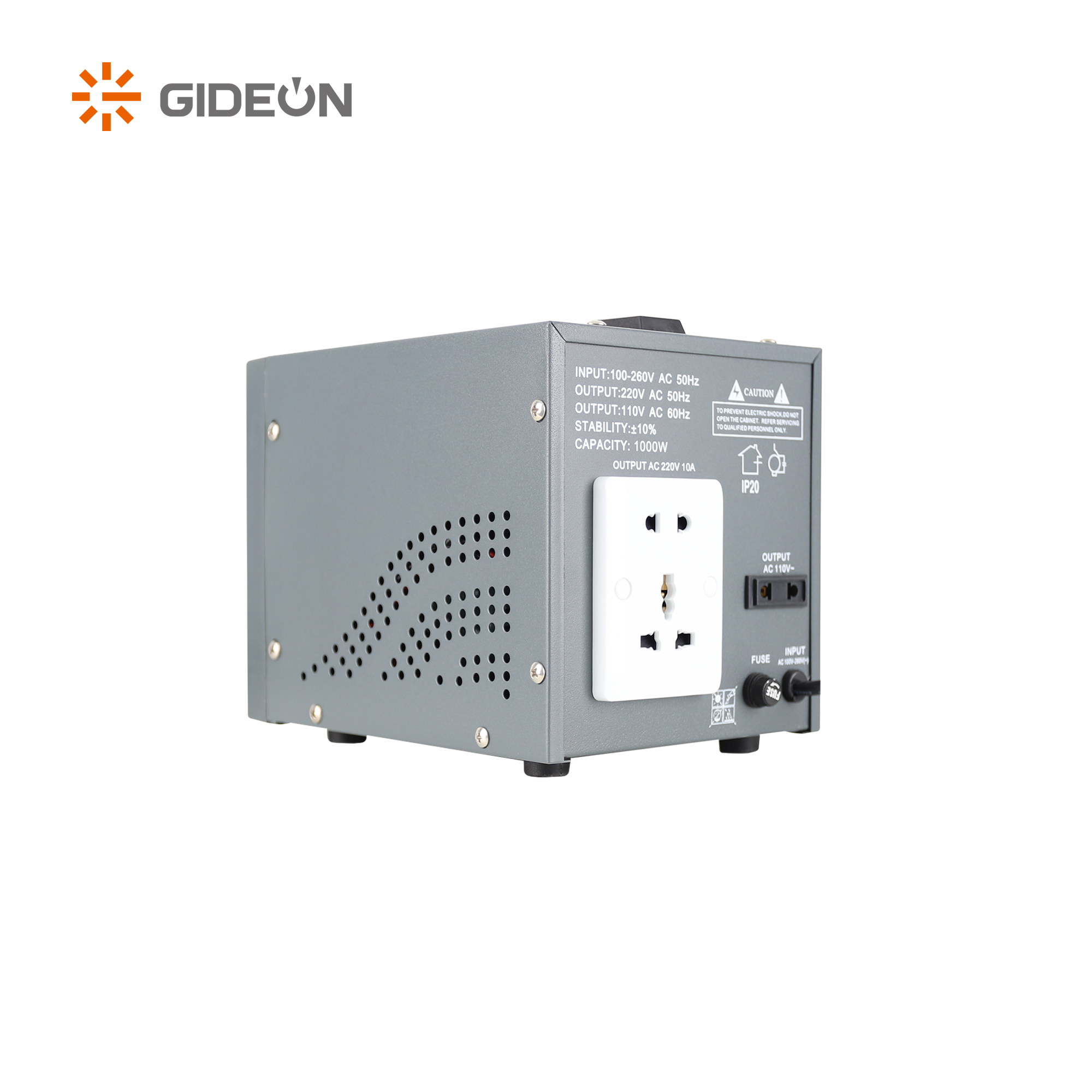 GD-AVR18 500VA / 1000VA / 1500VA / 2000VA Stabilisateur de tension stable avec stabilisateur de bouchon standard universel à usage domestique