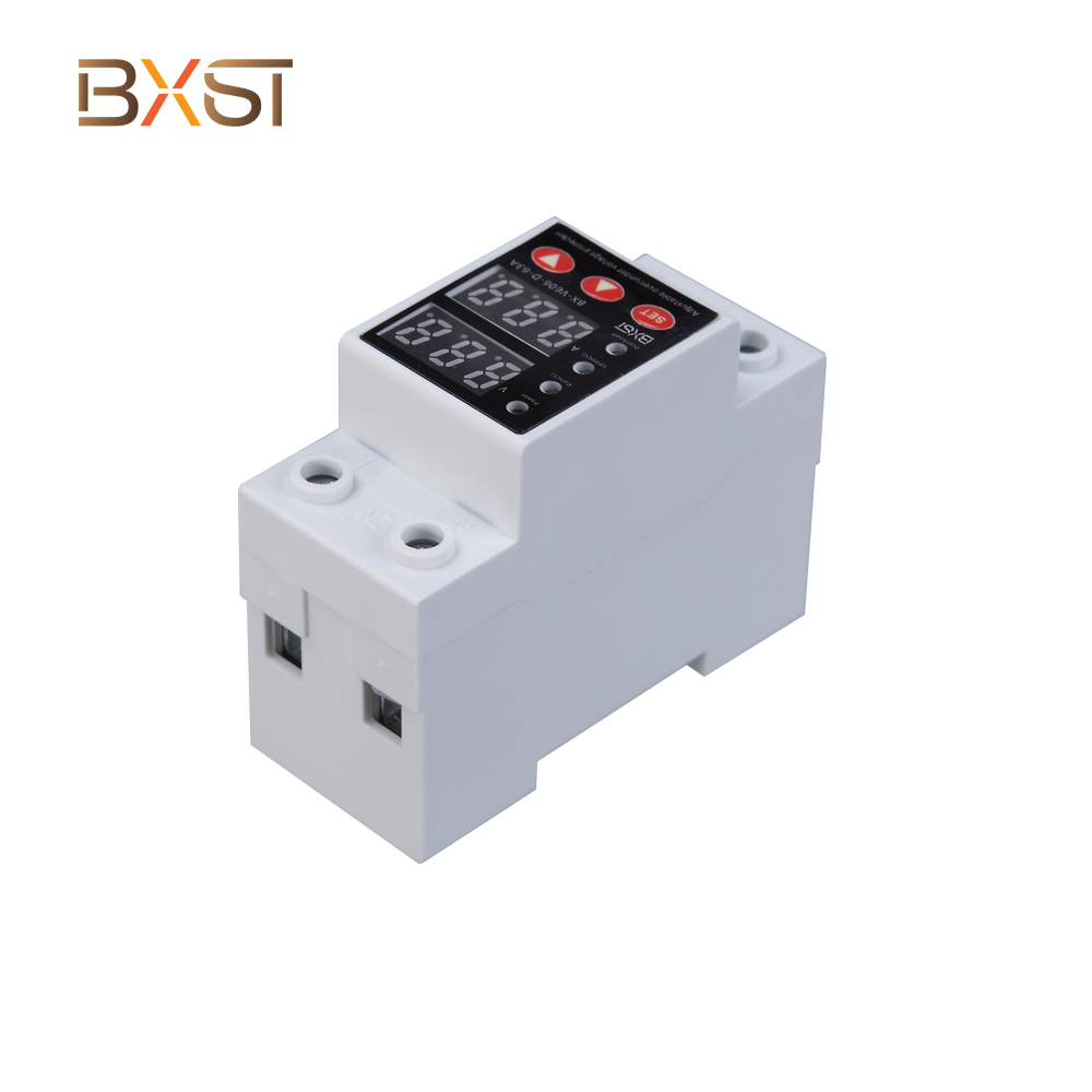 BXST sur et sous Din Rail Tension Protector avec affichage V606-D