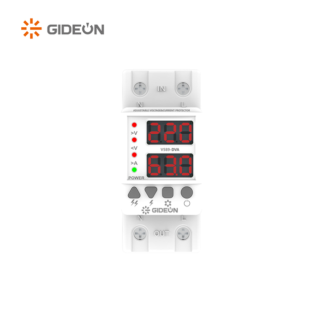 GD-V589-DVA 220V DIN Rail monté Maison de tension du ménage