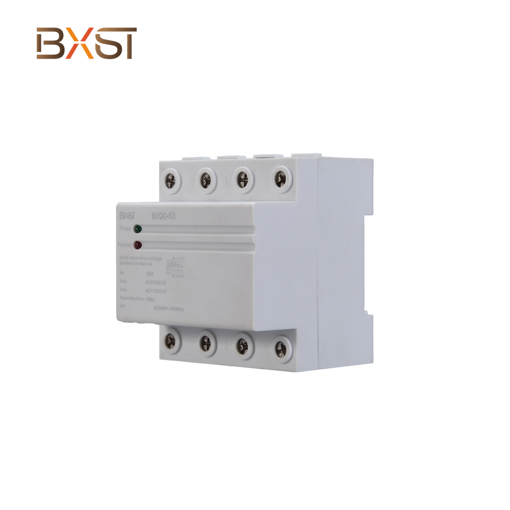 BXST DIN RAIL 230V 63A Protecteur de tension triphasée V002