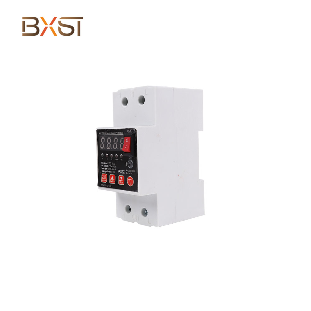 BXST sur et sous Din Rail Tension Protector avec affichage V626-D