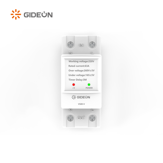 Protecteur de tension de rail DIN GD-V589-V avec un voyant