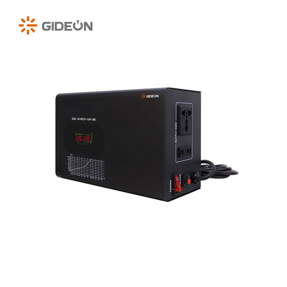 500VA-1500VA AVR31 AC Stabilisateur mural automatique pour la maison avec affichage numérique