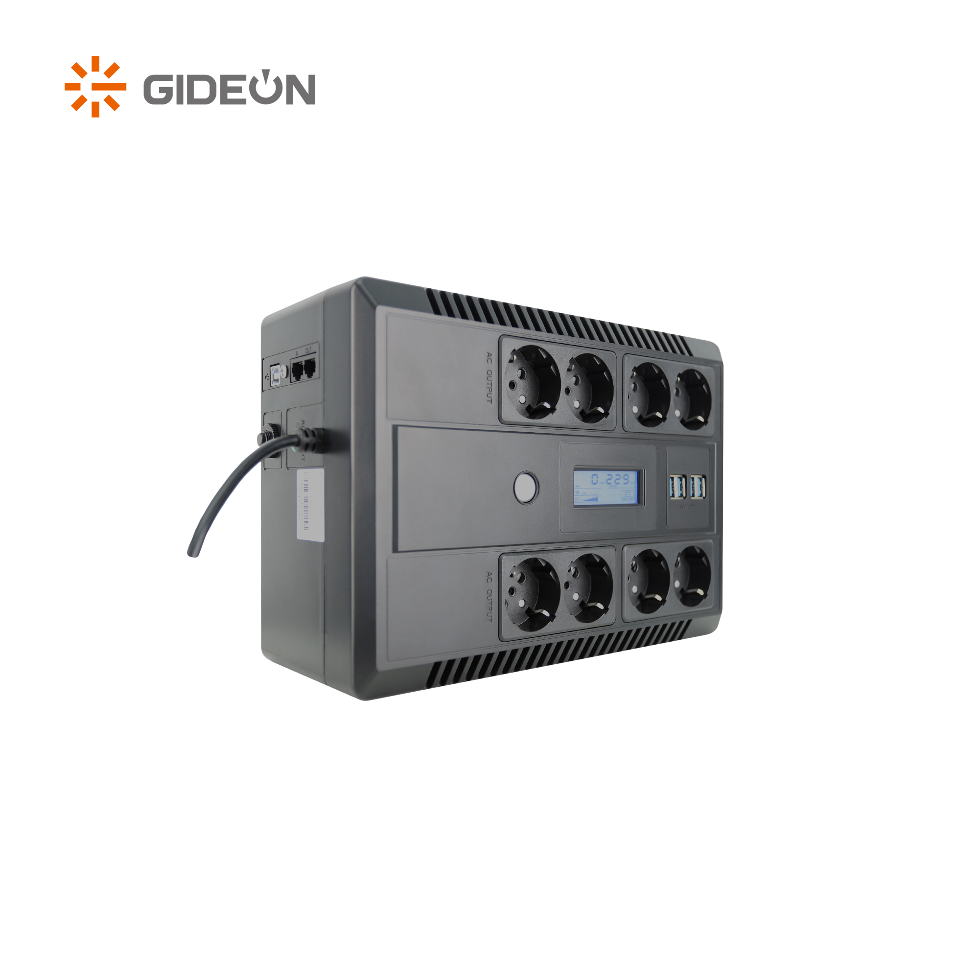 GD-UP01-G 450VA-1000VA AC UPS avec écran LCD 