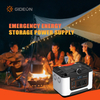 Centrale électrique portative solaire rechargeable de Camping en plein air de GD-SS012 700W avec sortie USB