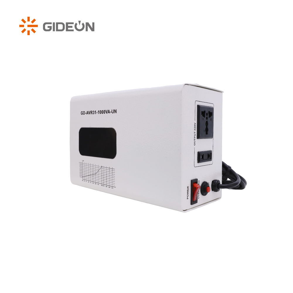 GD-AVR31-UN 1000VA Stabilisateur de tension de fiche universel automatique avec protection complète