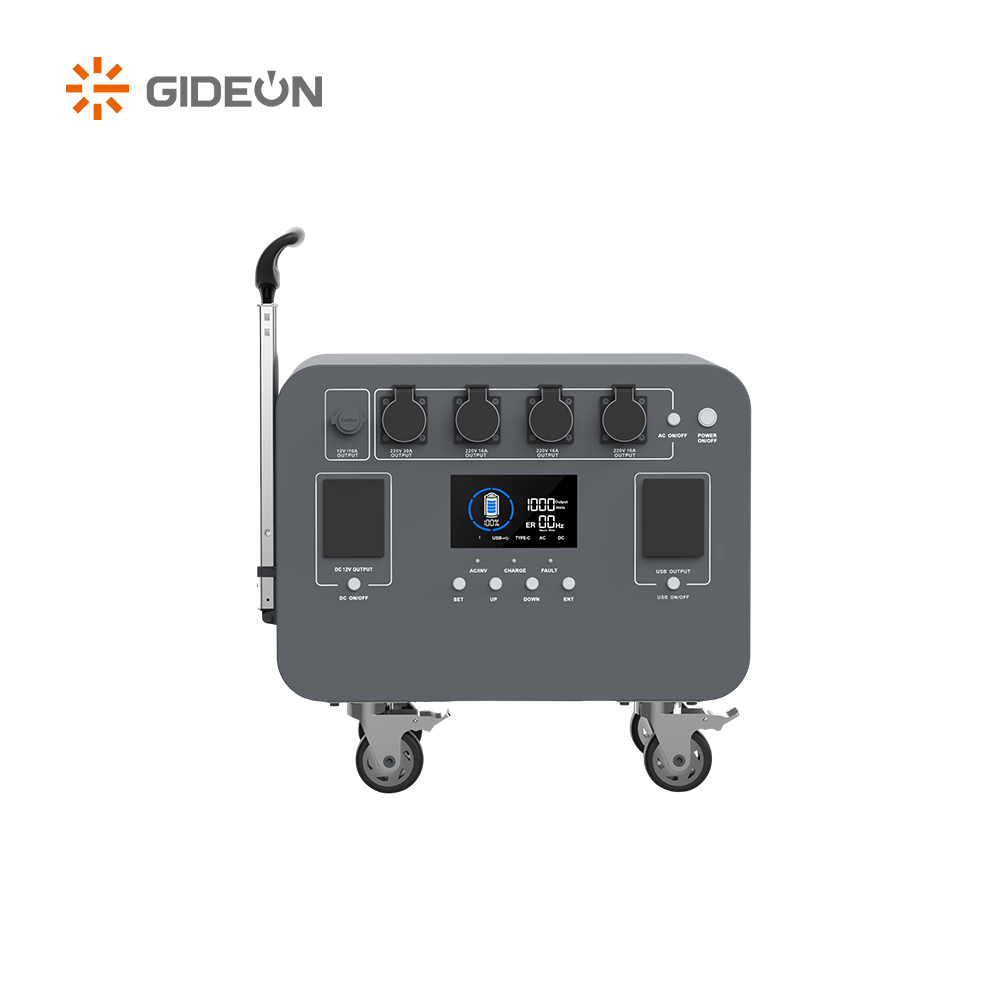 GD-SS026-5000W ALIMENTATION PORTABLE D'ÉNERGIE D'ÉNERGIE PORTABLE AVEC PORT DE SORTIE DU CHARGEUR DE CARRE SOLAIRE